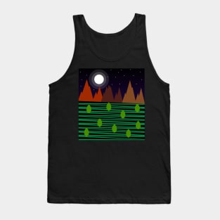 Minimalist landscape Tank Top